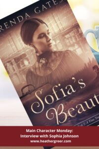Interview with Sophia Johnson Main Character Monday